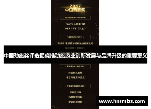 中国劲旅奖评选揭晓推动旅游业创新发展与品牌升级的重要意义